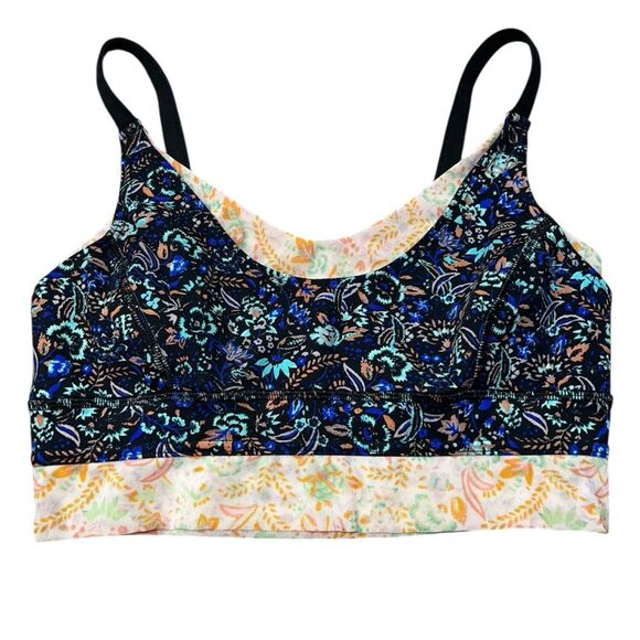FP Movement by Free People Other - Free People Movement Floral Print Mesh Panel Sports Bra Womens Small